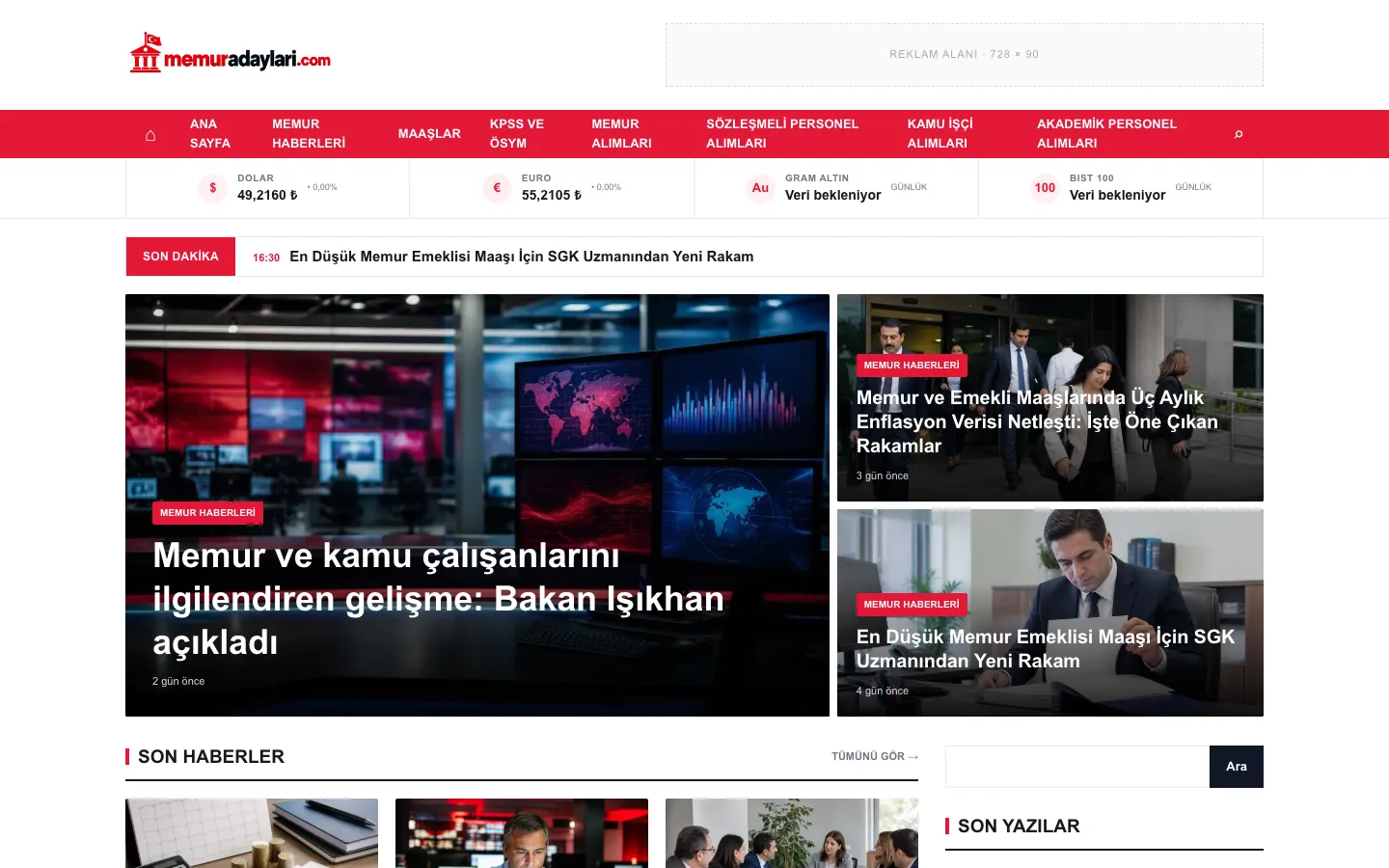 Memur Adayları — 1