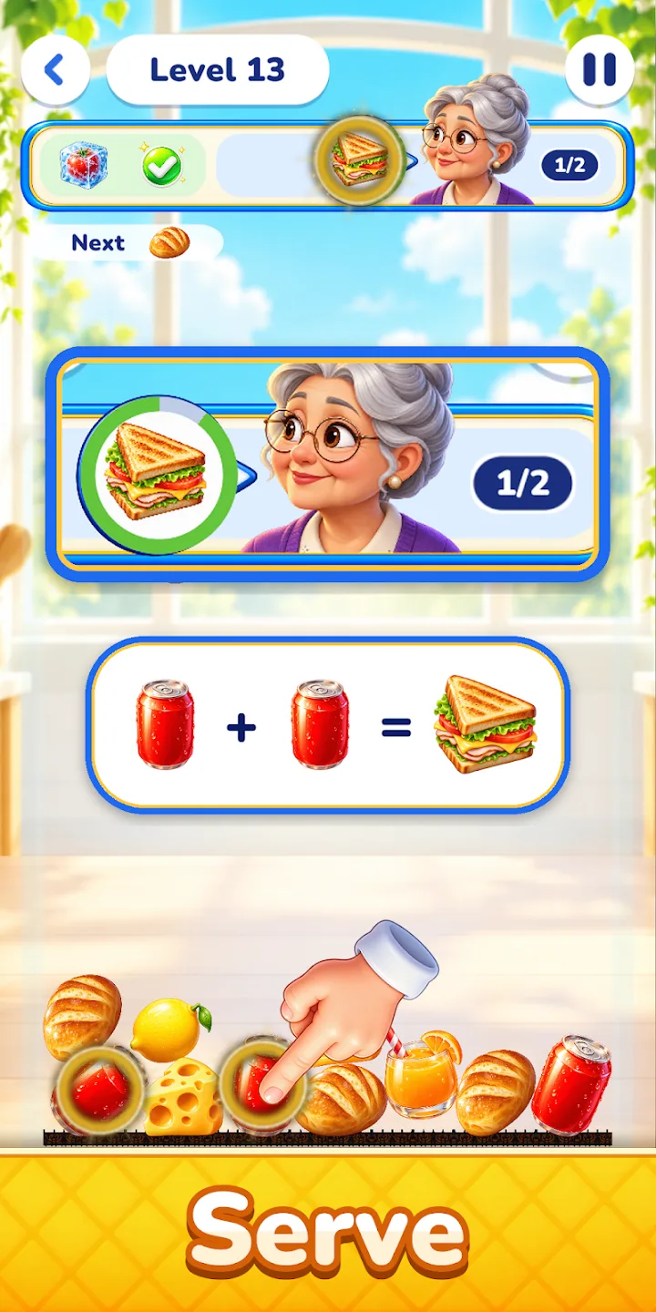 Merge Feast: Food Puzzle — 2