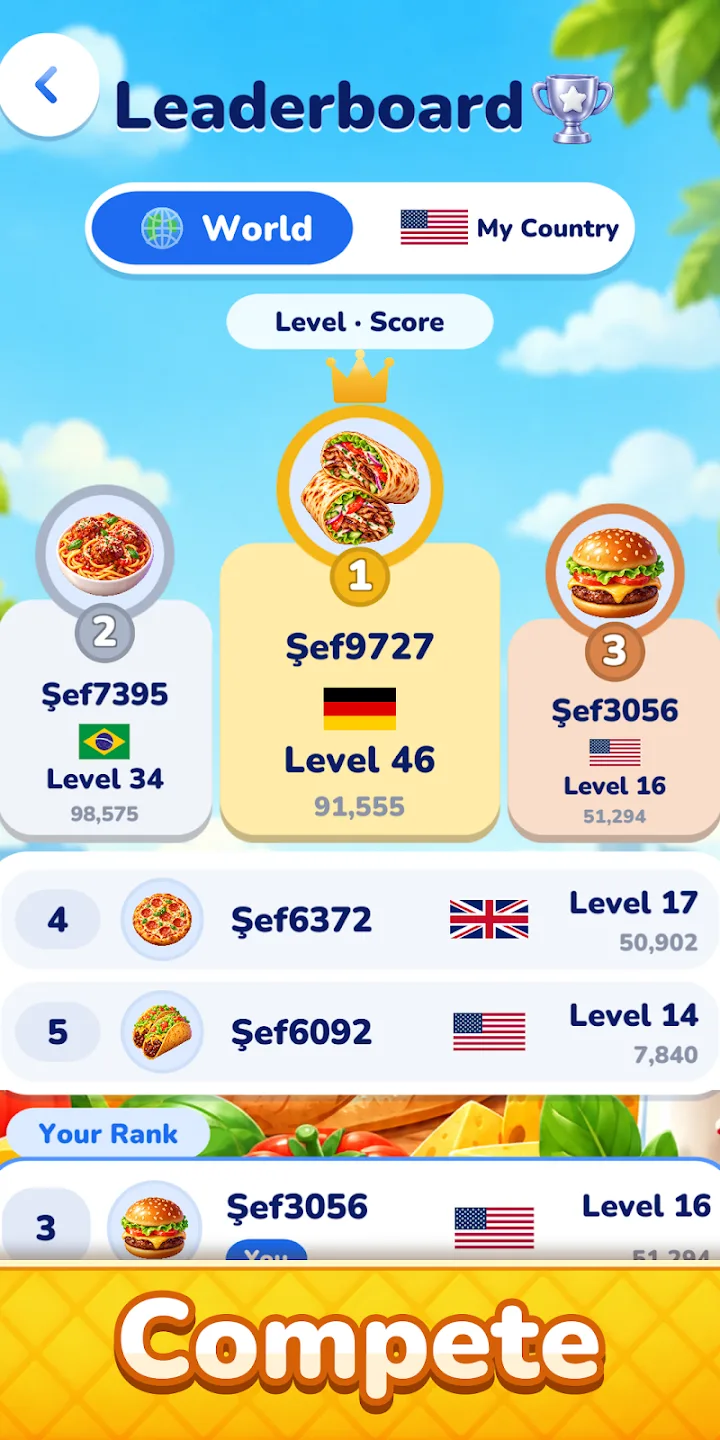 Merge Feast: Food Puzzle — 5